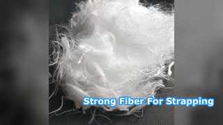 ストラップ用の高強度バージンポリエステル繊維